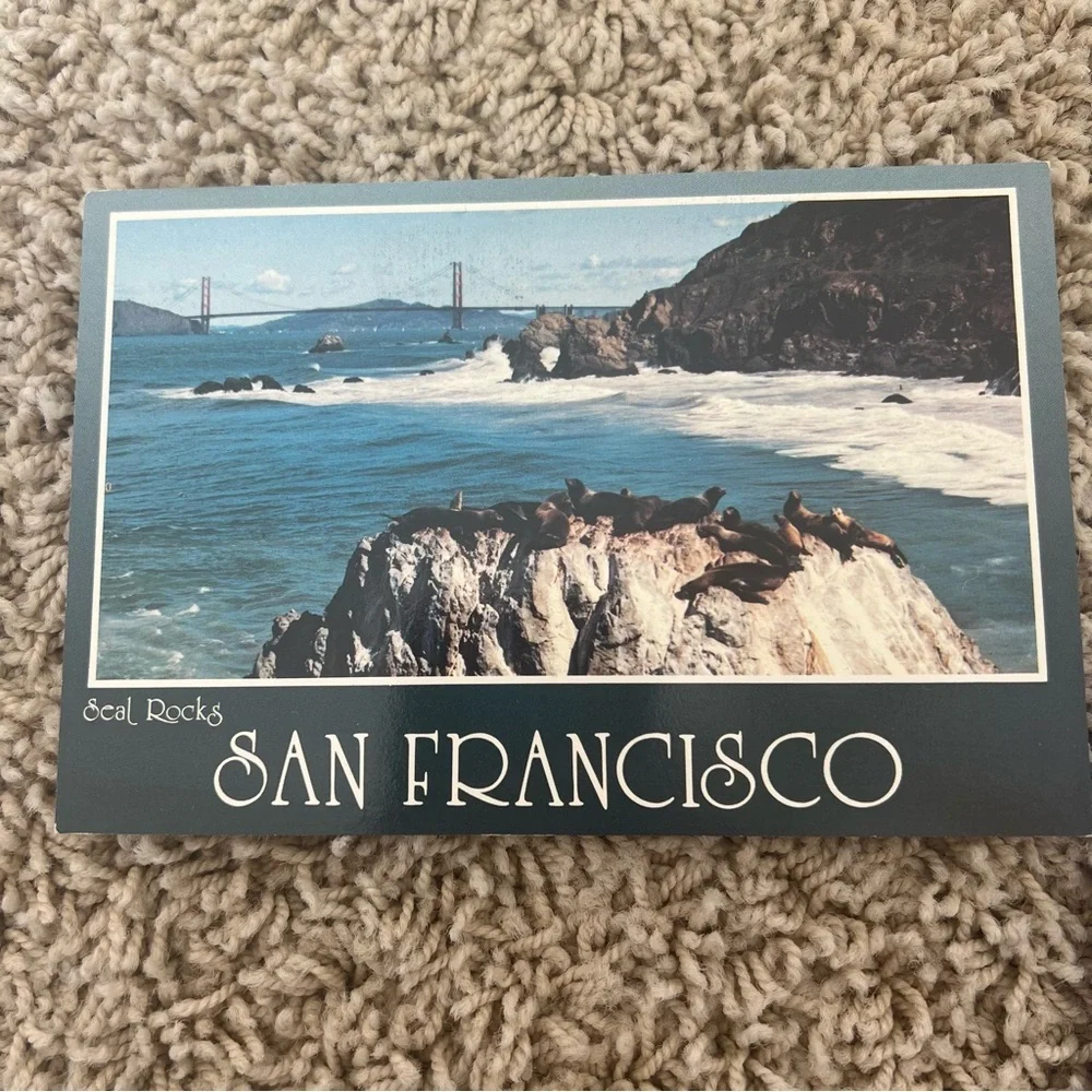 Set of San Francisco Postcards RARE Circa 1987-1989 Total 7 Never Been U…